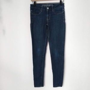 American Eagle Jegging Stretch Blue Jeans